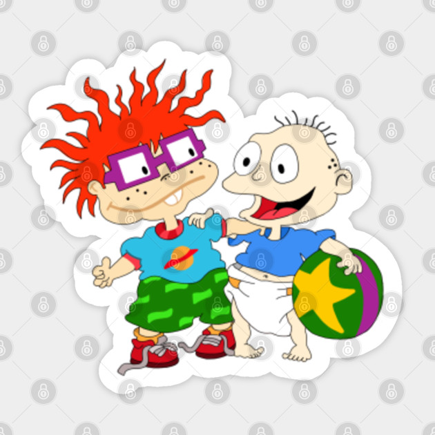 Carlitos And Tommy Rugrats Sticker Teepublic 8751